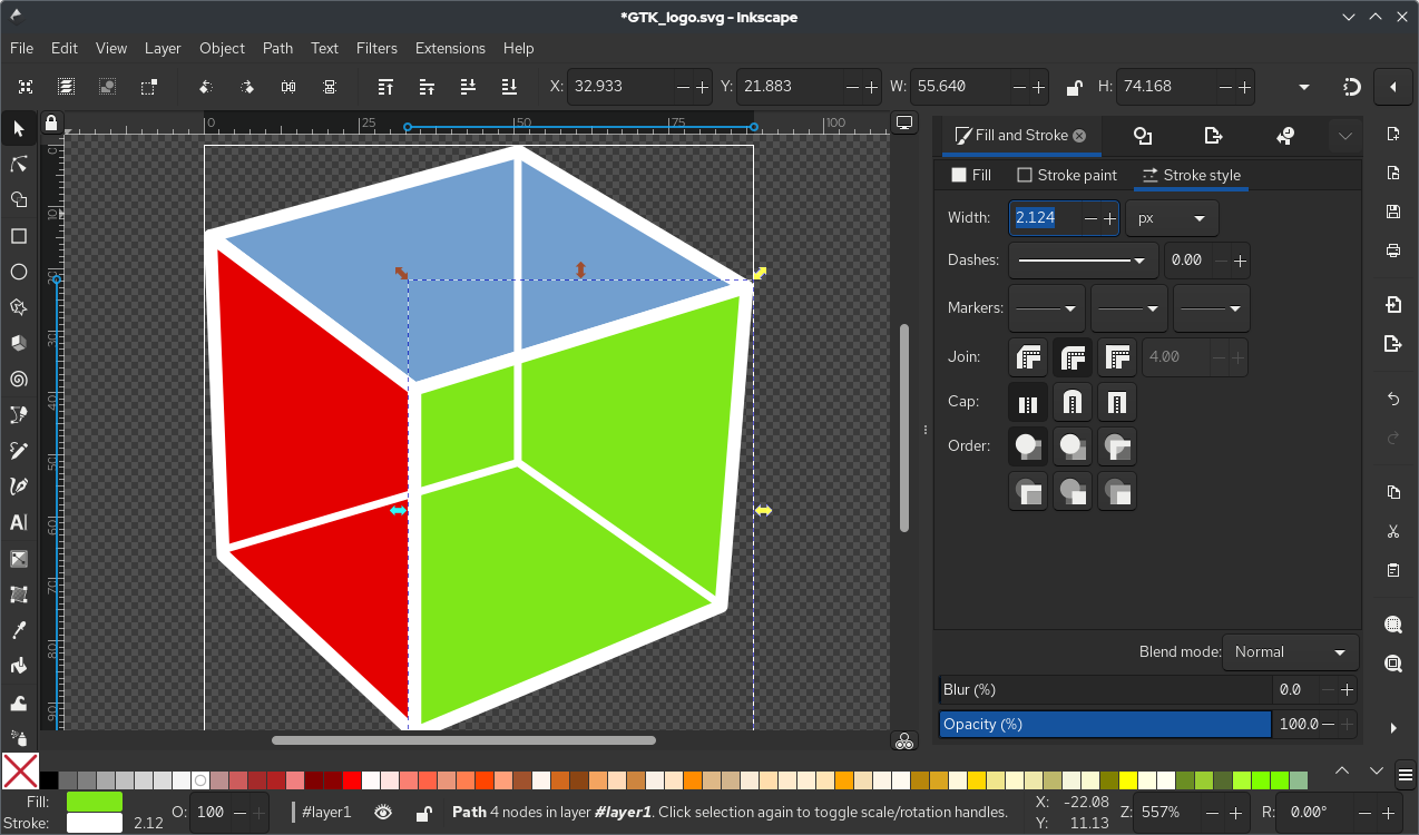 Initiation au logiciel de dessin vectoriel Inkscape